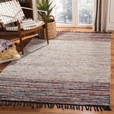 Safavieh Vintage Leather Bohemian Rectangle Hand Woven Rugs Beige & Multi Color - 2 ft.-3 in. x 6 ft. VTL202H-26